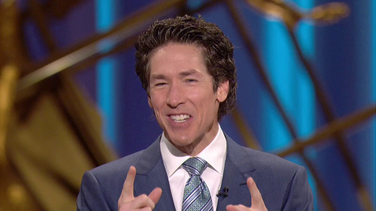 popular "prosperity" preacher Joel Osteen